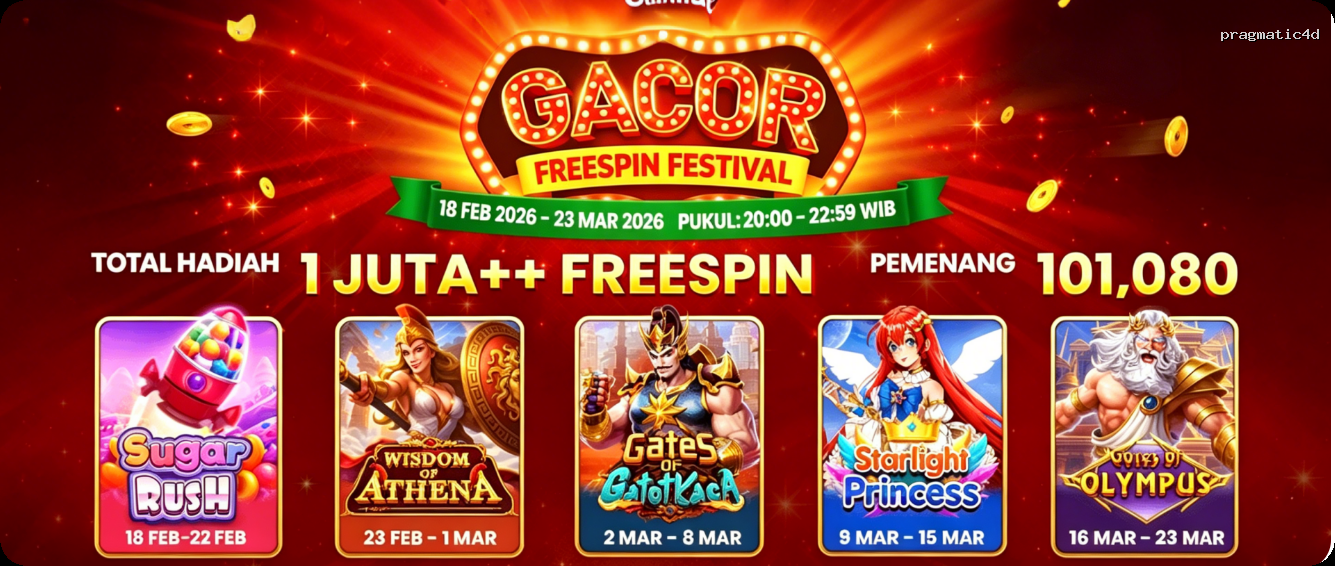 Login pragmatic4d Sekarang Bonus Melimpah
